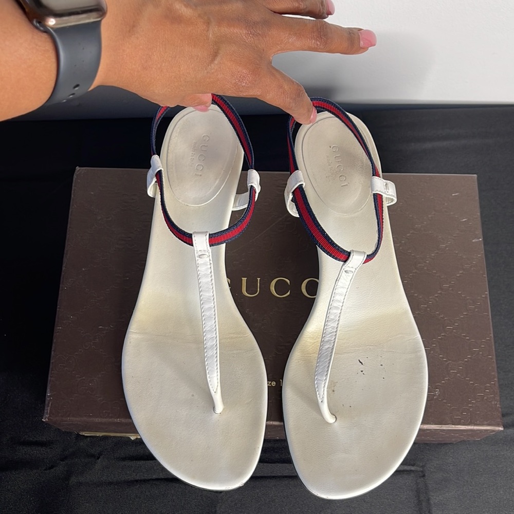 Gucci Napa Moorea Sandal (Authentic)